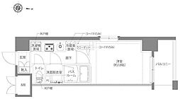 ＡＥＬＬ亀有 2階1Kの間取り
