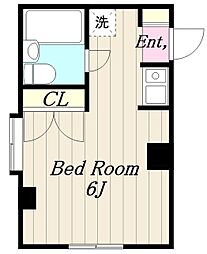ライオンズマンション上溝第2 ワンルームの間取図画像