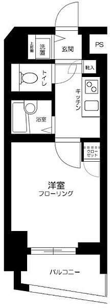 スカイコート後楽園ＥＡＳＴ ｜東京都文京区小石川４丁目(賃貸マンション1K・9階・20.01㎡)の写真 その2