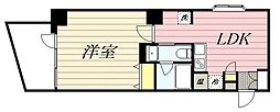 HF八丁堀レジデンス2 1DKの間取図画像