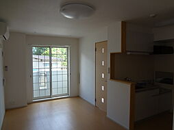 京王高尾線 狭間駅 徒歩11分の賃貸アパート 1階1LDKのリビング/ダイニング