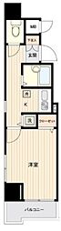 アヴァンティーク銀座東 1Kの間取図画像