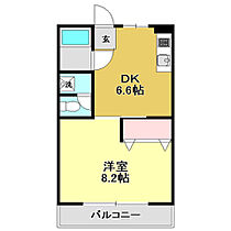 池本マンション 602 ｜ 高知県高知市大津乙（賃貸マンション1DK・6階・29.81㎡） その2