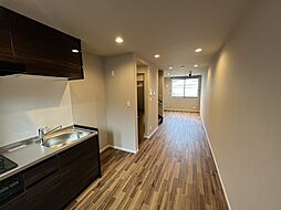 小田急多摩線 唐木田駅 徒歩3分の賃貸アパート 3階2SLDKのリビング/ダイニング