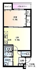 フジパレス北野田V番館 1階