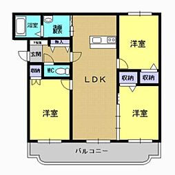 間取図画像 3LDK