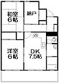 枚方ハイツ2号棟2階9.4万円