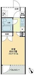 ハウスエプタ ワンルームの間取図画像