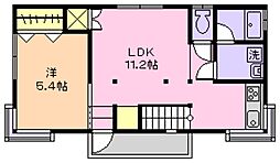 アーリーメイ 1LDKの間取図画像
