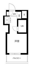 TOP本郷 ワンルームの間取図画像