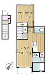 ルミエールモンドB 2階