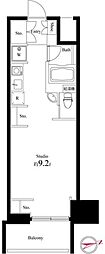 スクエアガーデン池袋 ワンルームの間取図画像