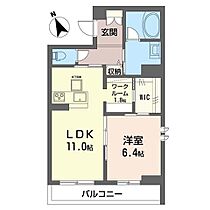 セルディーナ 00101 ｜ 茨城県水戸市千波町163-1（賃貸マンション1LDK・1階・49.92㎡） その2