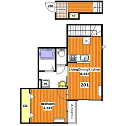 Maison de lAnge 2階