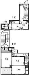 グリーンパレス 3Kの間取図画像
