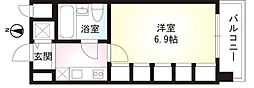 nest 1Kの間取図画像