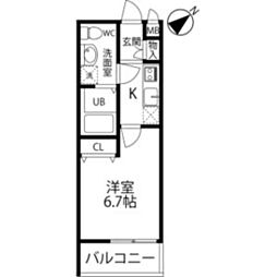 Osaka Metro今里筋線 清水駅 徒歩3分 2階/-