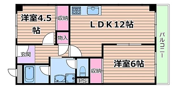 ロイヤル千里丘_間取り_0