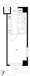 ルーブル中野沼袋 1Kの間取図画像