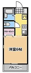コートビレッジ桜台 1階1Kの間取り