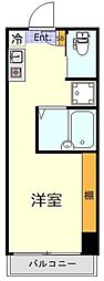 ライオンズマンション浅草公園 ワンルームの間取図画像