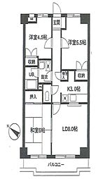 グレースヴィラ 3LDKの間取図画像