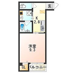 レクラン今里 2階/-