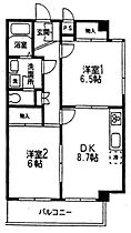 東京都町田市原町田５丁目（賃貸マンション2LDK・4階・49.28㎡） その2