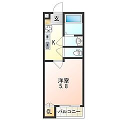 ラルーチェ杉本町 2階