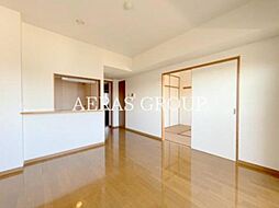 アウラ10 6階2LDKのリビング/ダイニング