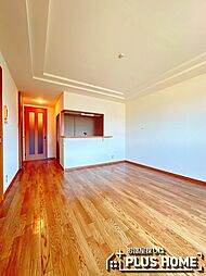 南海加太線 二里ヶ浜駅 徒歩3分の賃貸アパート 2階2LDKのリビング/ダイニング