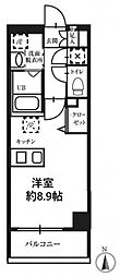 T'sgarden高円寺 ワンルームの間取図画像