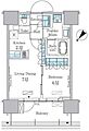 HARUMIFLAGPORTVILLAGEC棟15階19.0万円