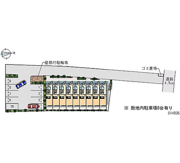 レオパレスさがみ(14505) 105｜神奈川県相模原市中央区田名(賃貸アパート2DK・2階・49.68㎡)の写真 その22