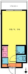 ノーリーズン前原西 ワンルームの間取図画像