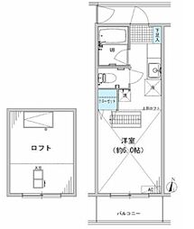 コーポ大野 2DKの間取図画像