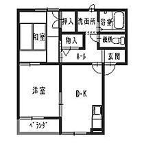 アフェクション丸尾 A201 ｜ 滋賀県大津市大江４丁目27-46（賃貸アパート2DK・2階・47.29㎡） その2