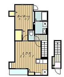 ベル アルカンシェル 2階/205