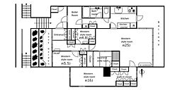 大倉山ヒルタウン4号館 3LDKの間取図画像