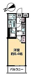 アイルグランデ押上ノースドゥーエ 1Kの間取図画像