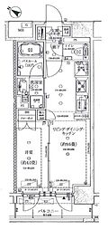 オープンレジデンシア代々木 1LDKの間取図画像