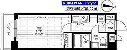 ステージファースト恵比寿二番館 1Kの間取図画像