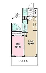 ACPレジデンス文京春日 1LDKの間取図画像