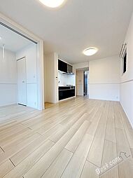 水間鉄道 三ツ松駅 徒歩5分の賃貸アパート 2階1LDKのリビング/ダイニング