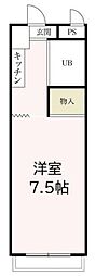 間取図画像 ワンルーム