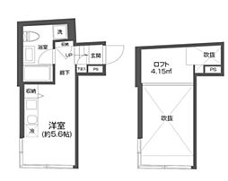 間取図画像 ワンルーム