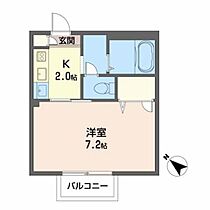 パークサイドスクエア　Ａ 103 ｜ 福島県いわき市内郷御厩町２丁目38（賃貸アパート1K・1階・22.80㎡） その2