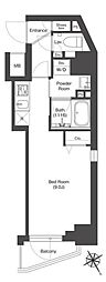 COMFORIA門前仲町SOUTH ワンルームの間取図画像