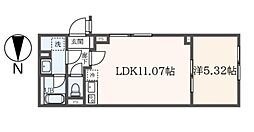 ａ　ＬＡＴＯ　亀戸II 3階1LDKの間取り