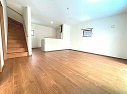 立川市砂川町1丁目貸家 1号棟 3LDKのリビング/ダイニング